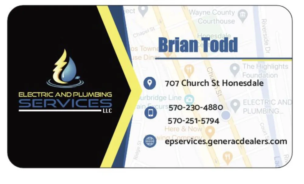 Slide of Electric and Plumbing Services