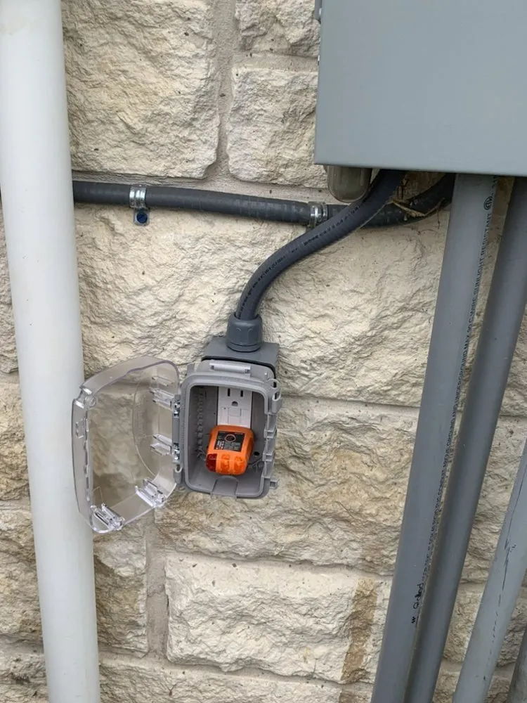 Affordable electrical service for homes in emergency electrical service, by