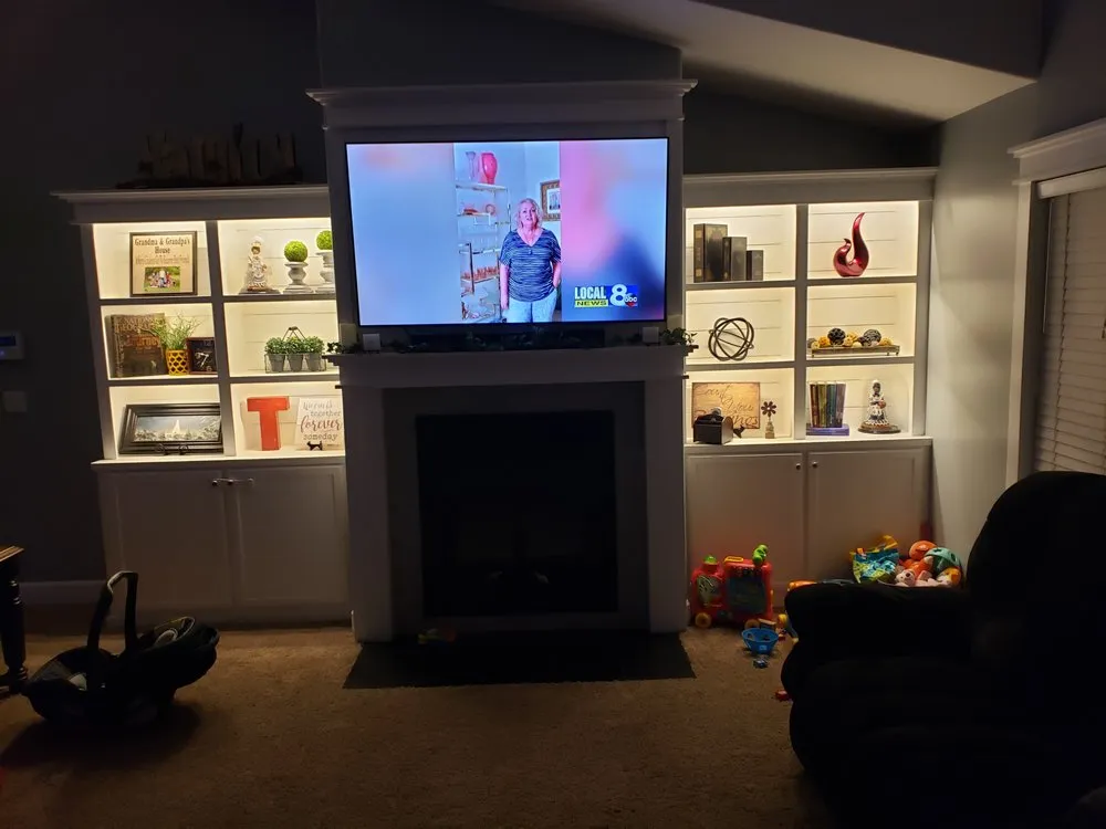 Slide of Electric Falls