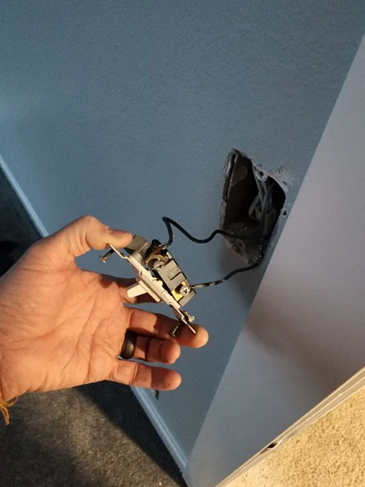 Slide of Electric Falls