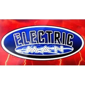 Slide of Electric Man Electrician and Lighting Services