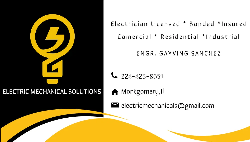 Slide of Electric Mechanical Solutions