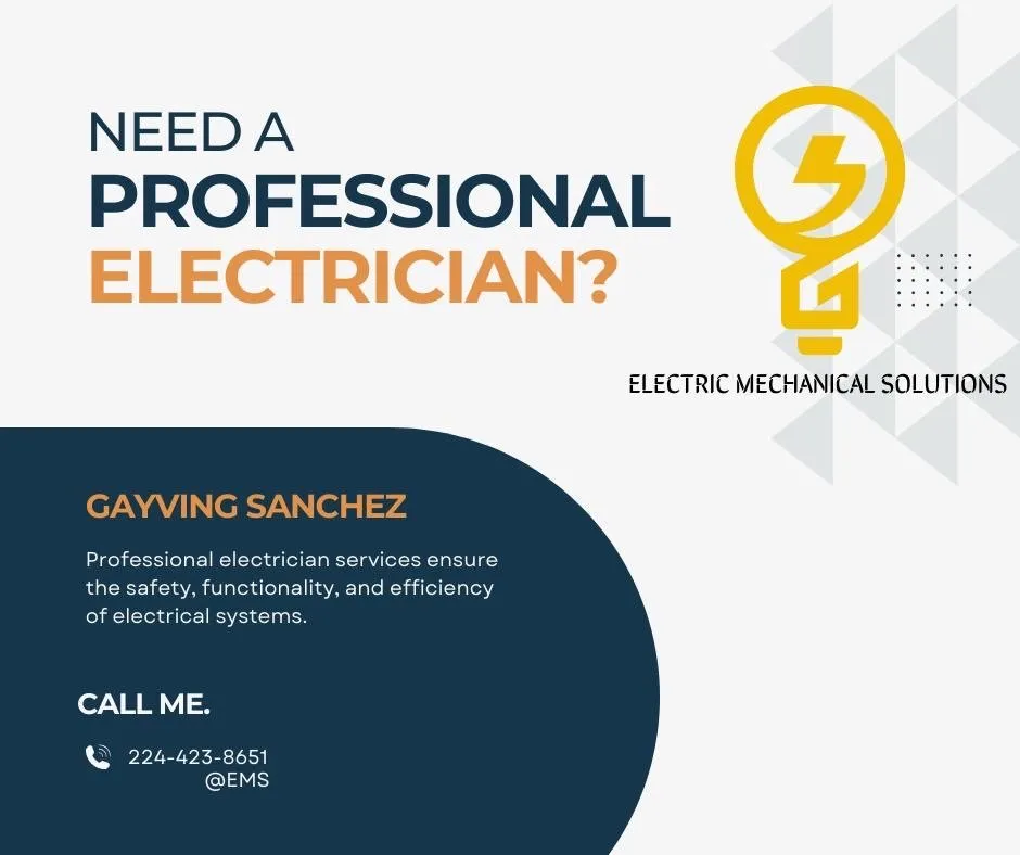 Slide of Electric Mechanical Solutions