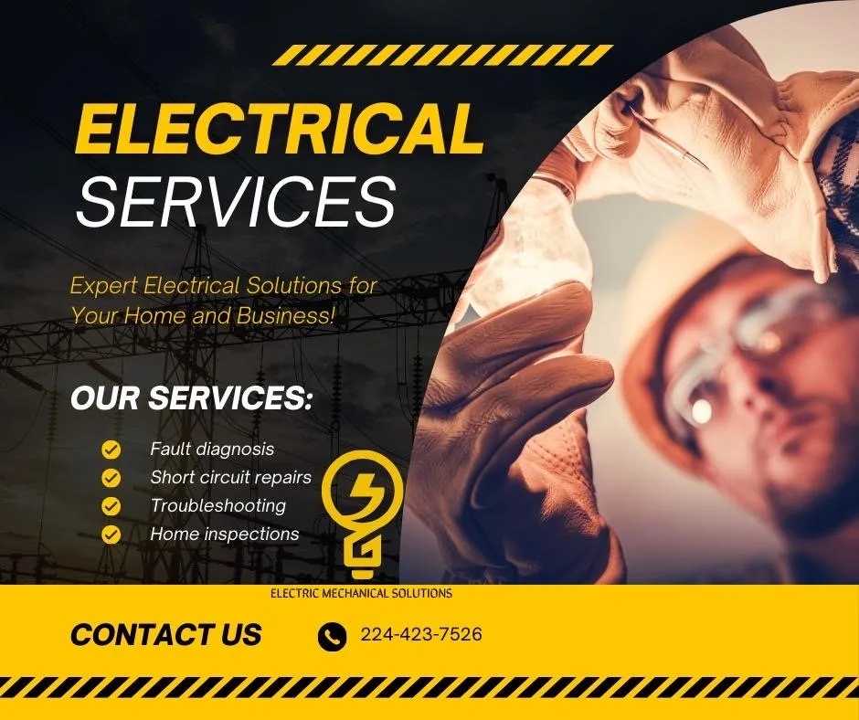 Slide of Electric Mechanical Solutions