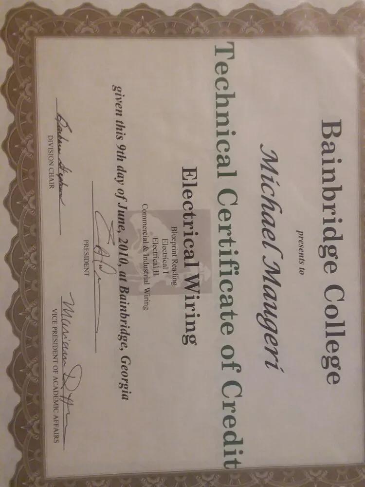 Slide of Electrical by Michael