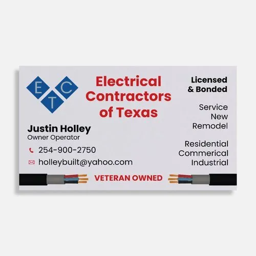 Slide of Electrical Contractors of Texas