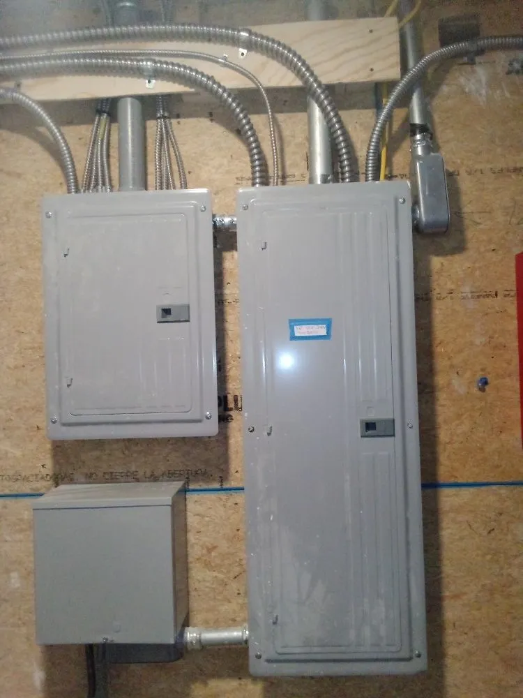 Slide of Electrical Improvements