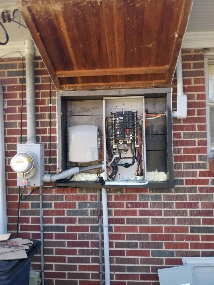 Slide of Electrical Improvements