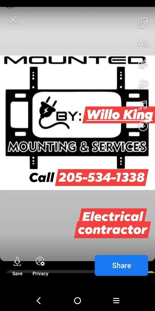 Slide of Electrical Needs