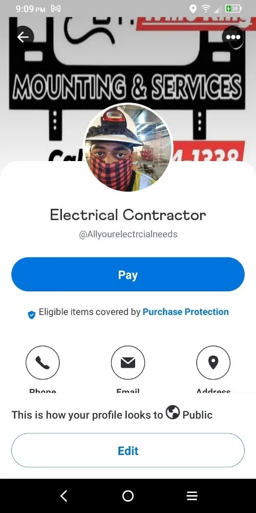 Slide of Electrical Needs