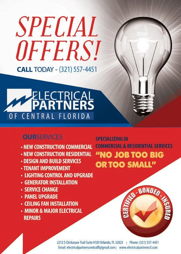 Slide of Electrical Partners Of Central Florida