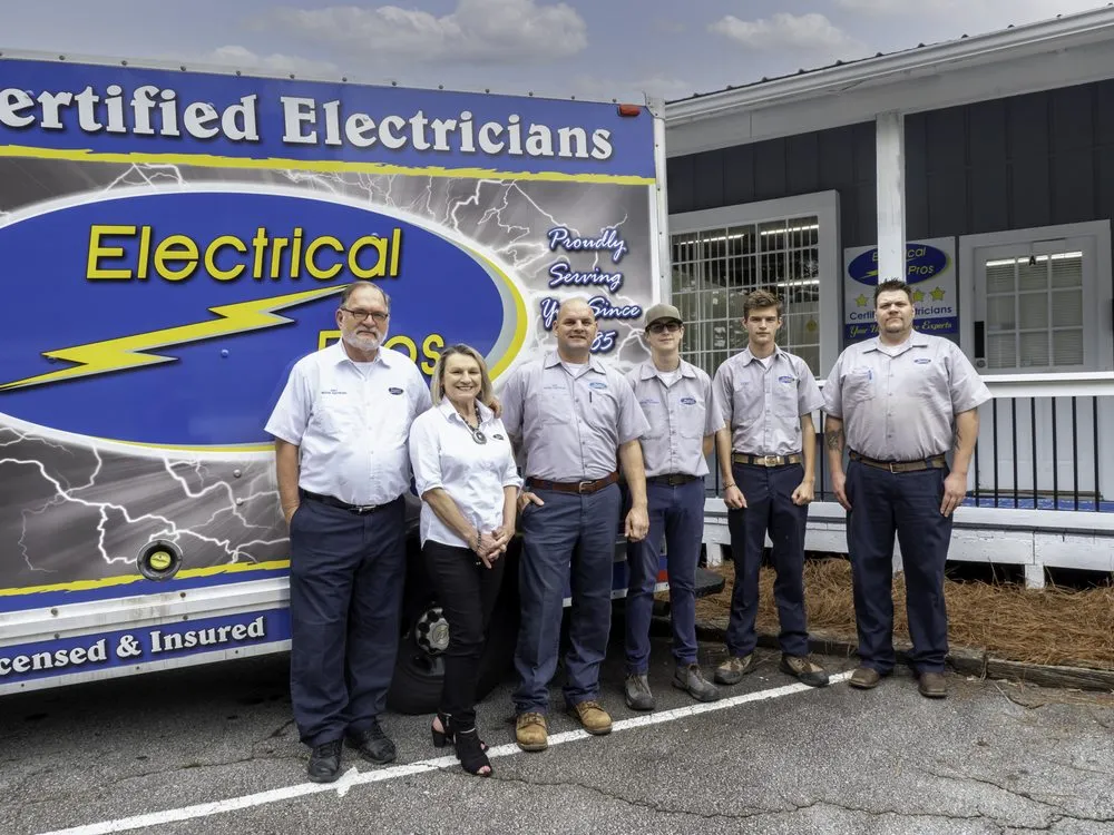 Slide of Electrical Pros