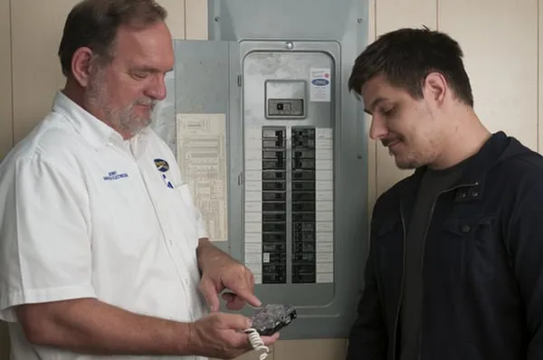 Slide of Electrical Pros