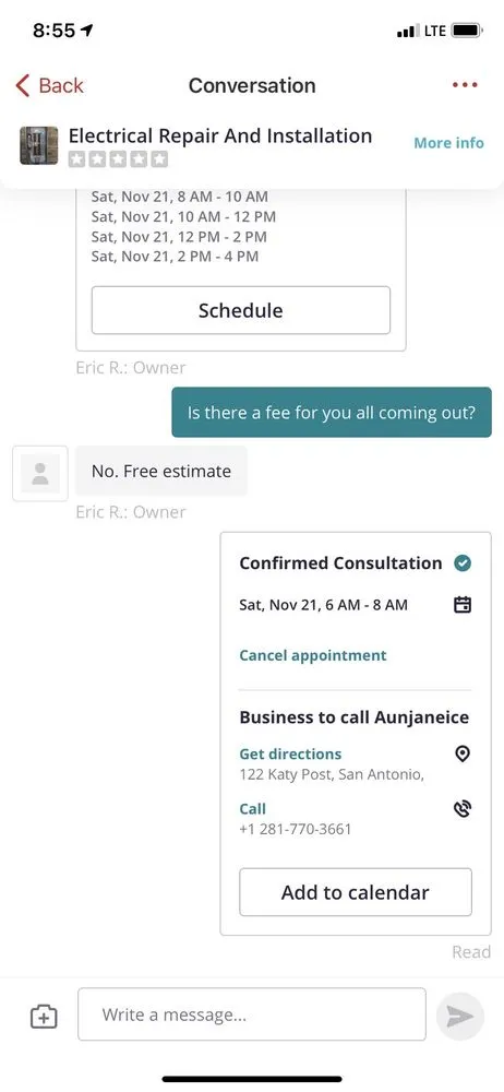 Slide of Electrical Repair And Installation