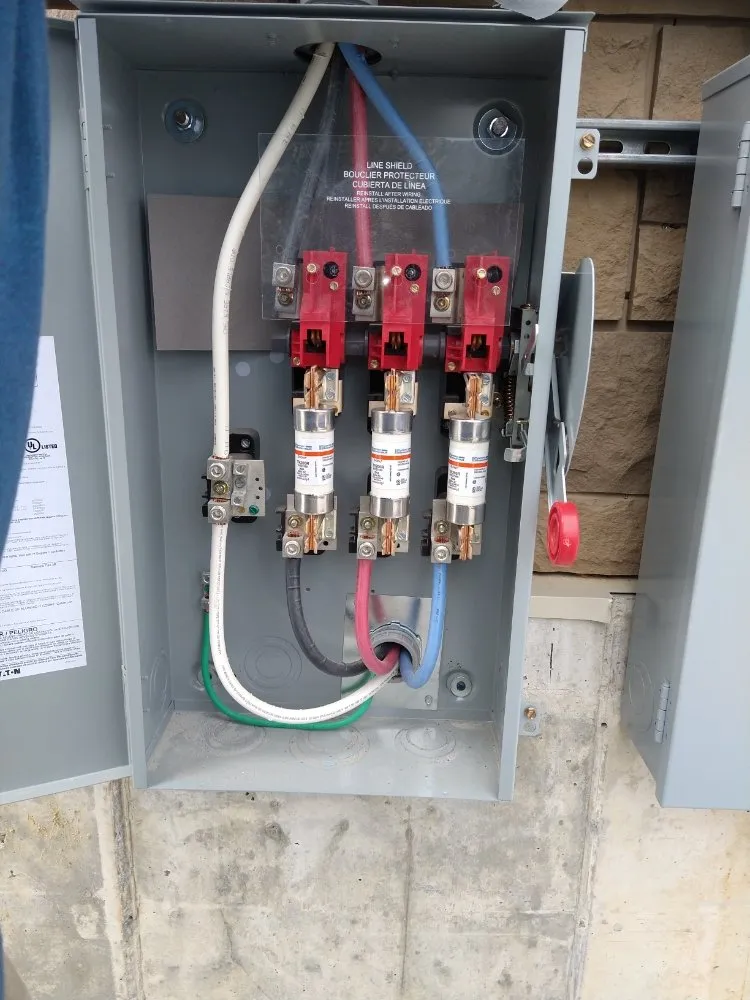 Slide of Electrical Response Team