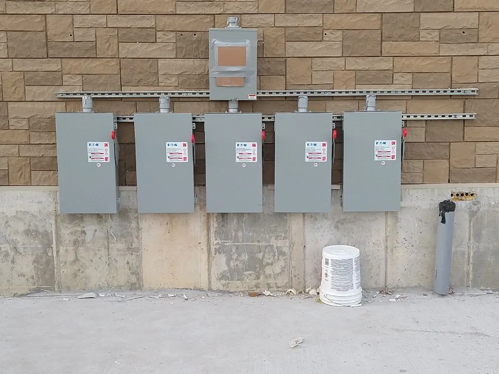 Slide of Electrical Response Team