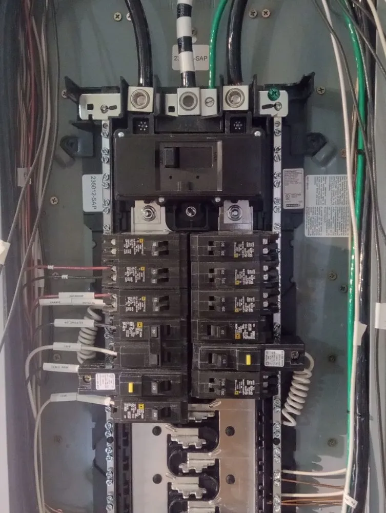 Slide of Electrical Services by CNC