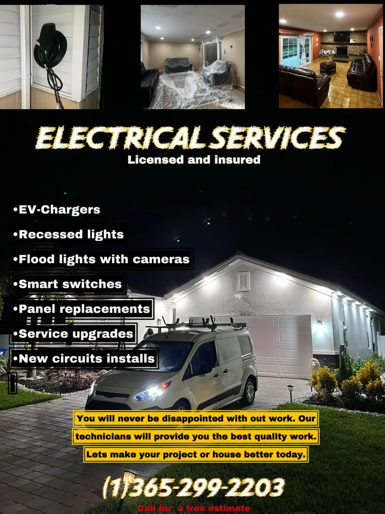 Slide of Electrical Services