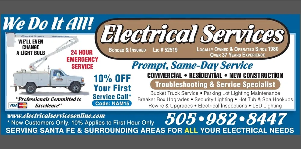 Slide of Electrical Services