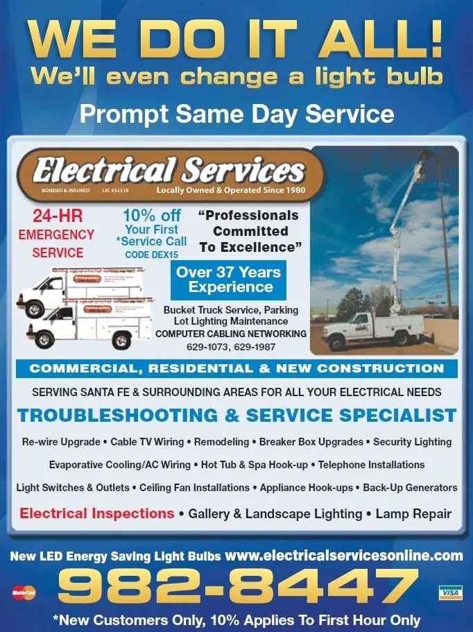 Slide of Electrical Services