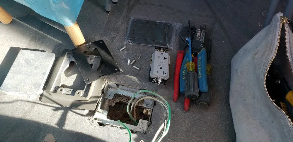 Slide of Electrical Wire Maintenance