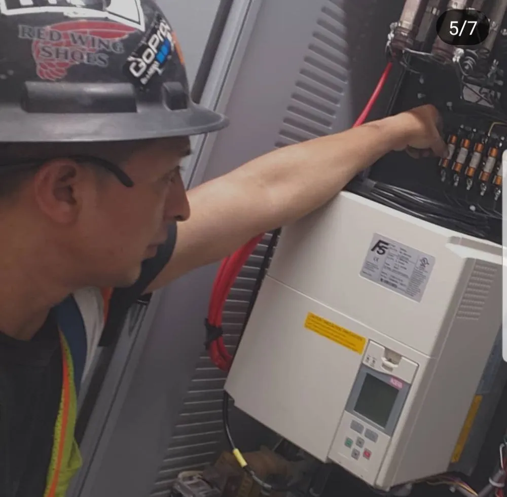 Slide of Electrical Wire Maintenance