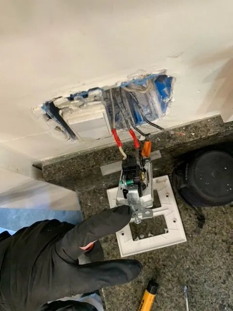 Slide of Electrical Work Any