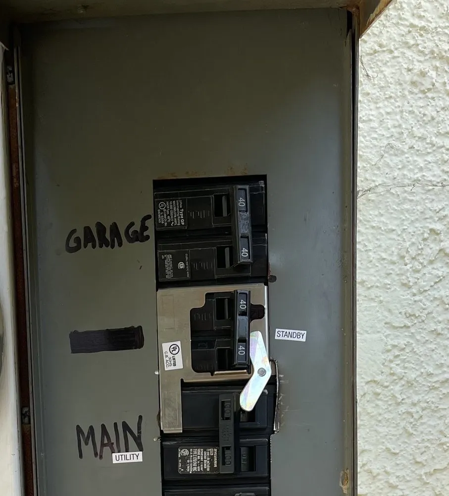 Slide of Electrical Work Services