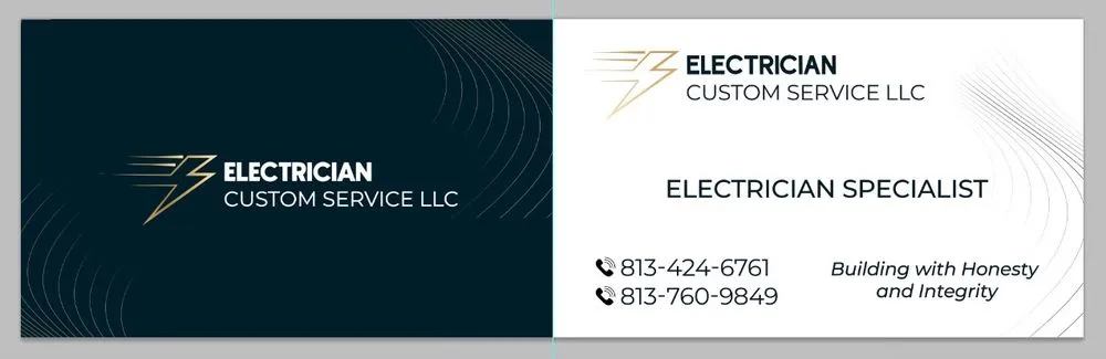 Slide of Electrician Custom Service
