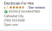 Slide of Electrician for Hire