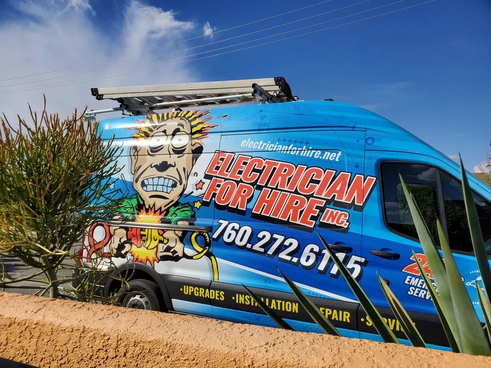 Slide of Electrician for Hire