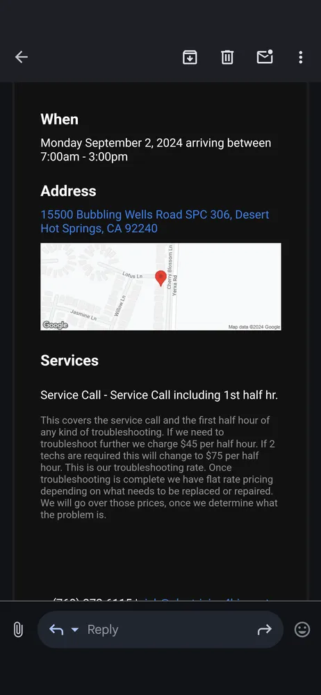 Slide of Electrician for Hire