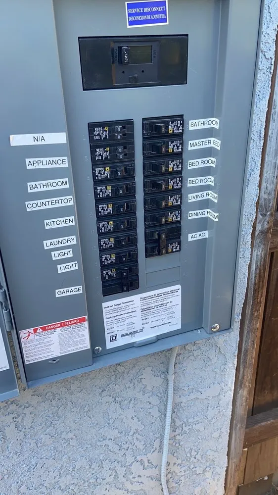 Slide of Electrician man