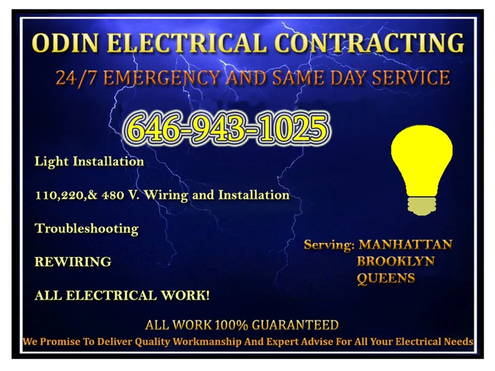 Slide of electrician New York City NYC