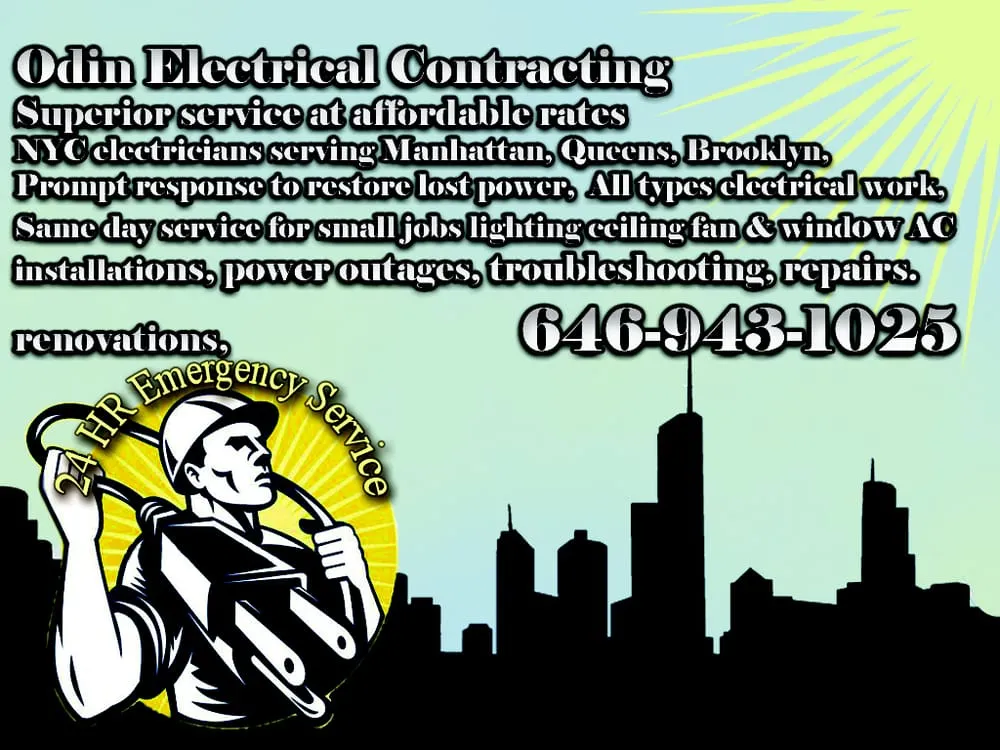 Slide of electrician New York City NYC