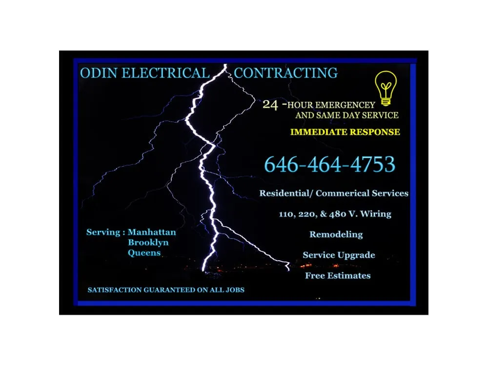 Slide of electrician New York City NYC