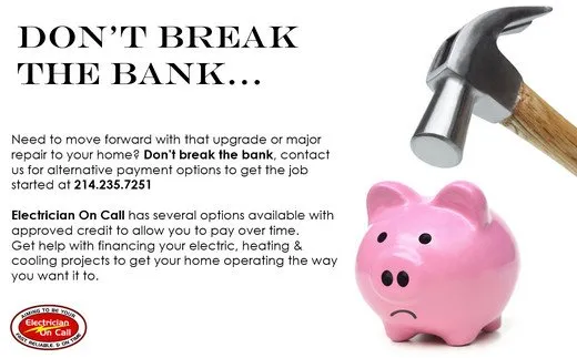 Slide of Electrician On Call