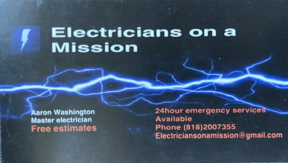 Slide of Electricians On A Mission