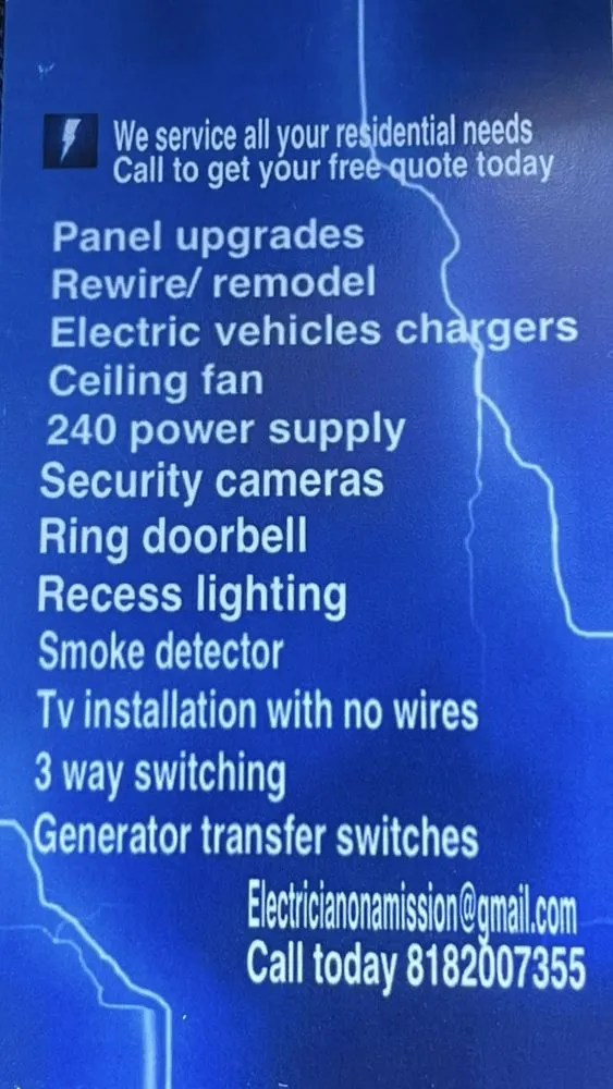 Reliable emergency electrical service experts serving ,  - Electricians On A Mission