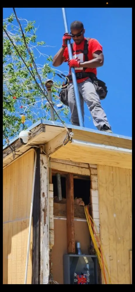 Slide of Electricians On A Mission