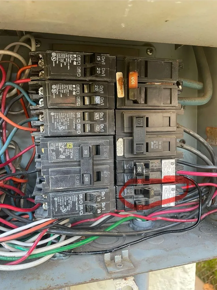 Slide of Electricians On A Mission