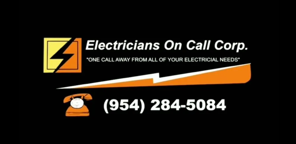 Slide of Electricians On Call