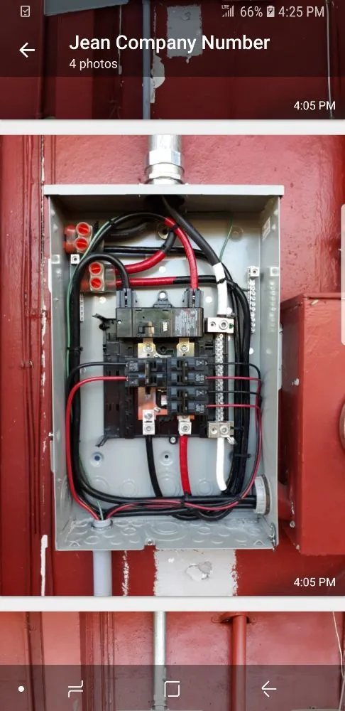 Slide of Electricians On Call