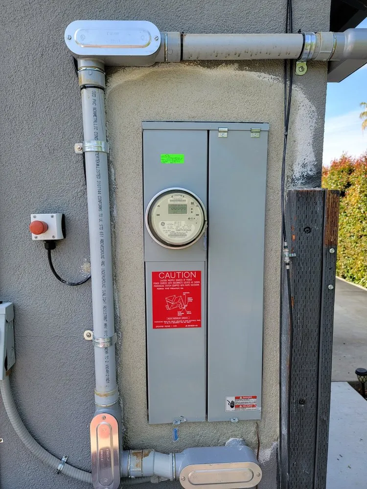 Slide of Electricians On Duty