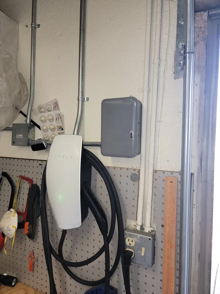 Slide of Electricians On Duty