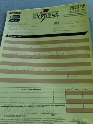 Electricians Service Express Logo