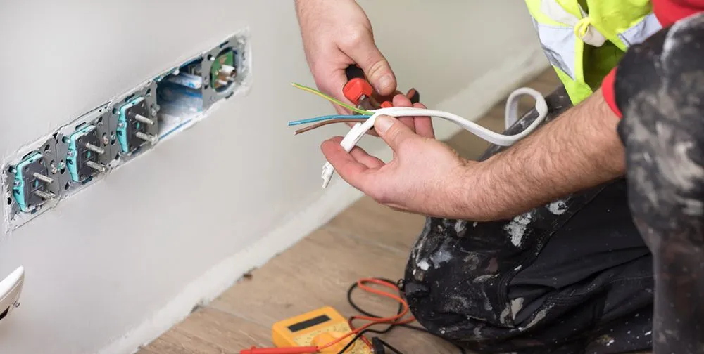Trusted electrical service for homes in wiring installation,  by 