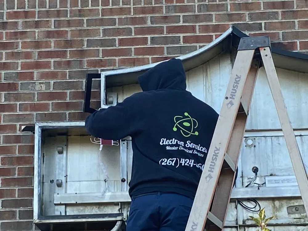 Slide of Electron Services