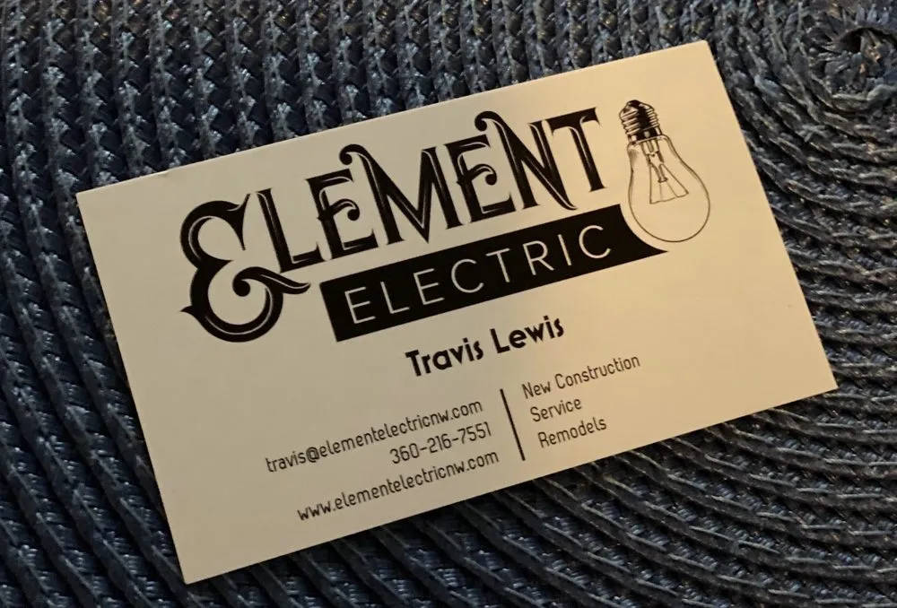 Certified electrician providing outlet and switch repair in Camano Island, WA - Element Electric