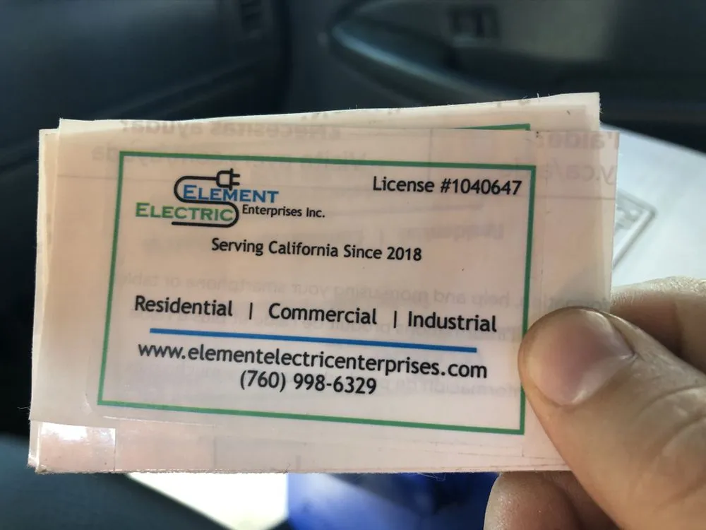 Slide of Element Electric Enterprises